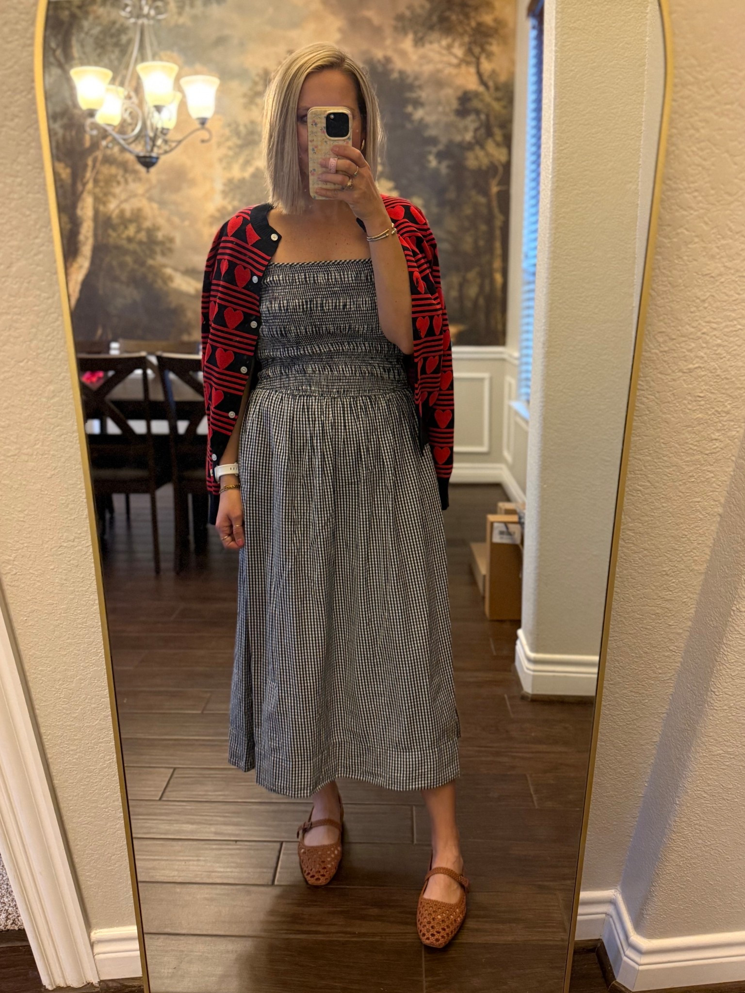 Size small dress, size small cardigan 

Valentine’s Day outfit, over 40, work wear, Walmart style 

#LTKSeasonal #LTKWorkwear #LTKOver40