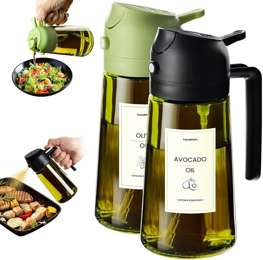 TrendPlain - Original 16oz/470ml Olive Oil Dispenser Bottle for Kitchen Gadgets and Air Fryer Acc... | Amazon (US)