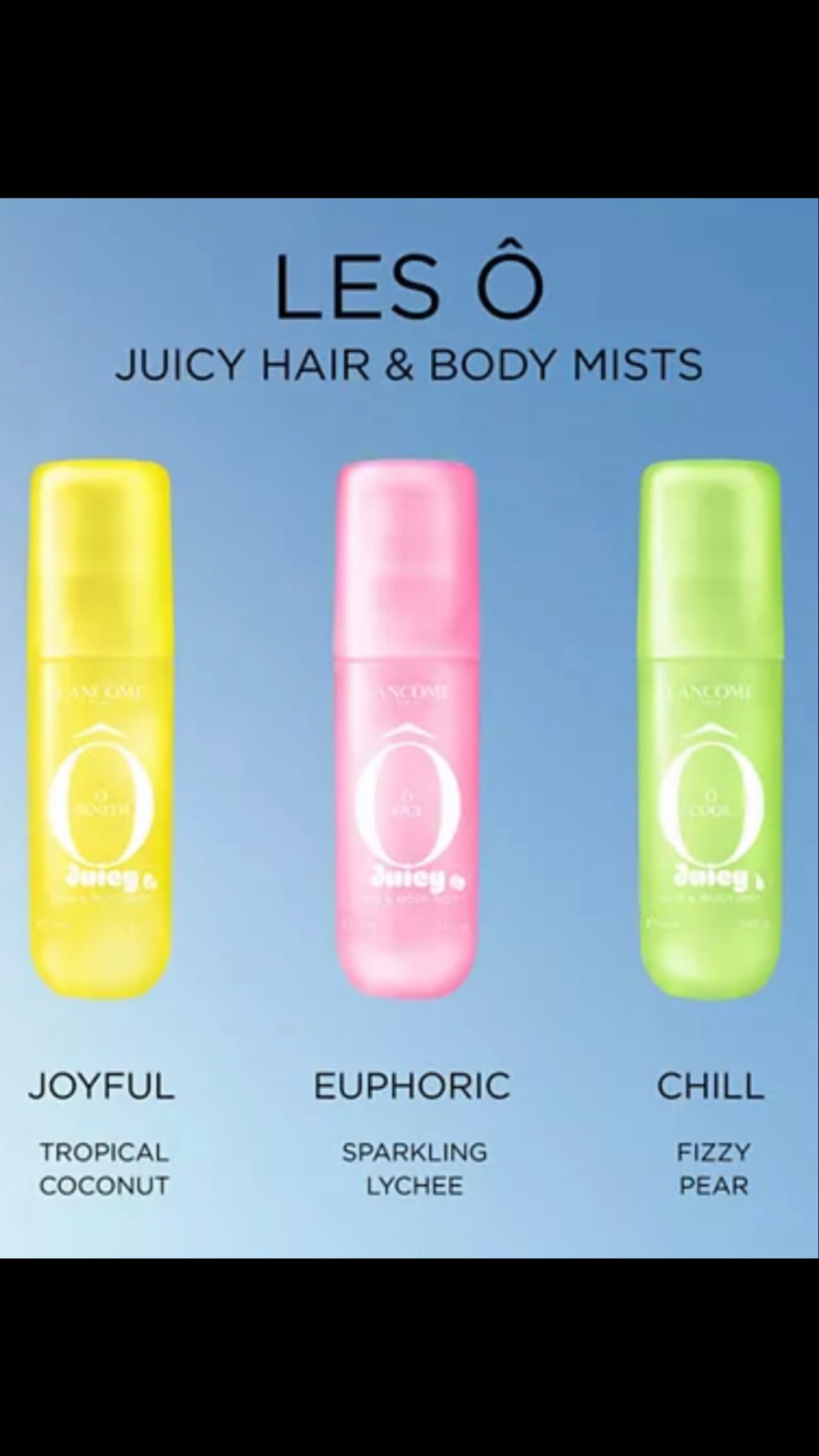 Les Ô Oui Juicy Hair & Body Mist with Lychee 3.4 oz.
GIFT WITH $42.50 Lancôme purchase. 

Too soon to buy? Love ‘❤️’ this post in my shop to get a price drop notification. 

🔗https://bit.ly/RBHOUSEWIFE
RealBoringHousewife on the LTK

#LTKSaleAlert #LTKBeauty
