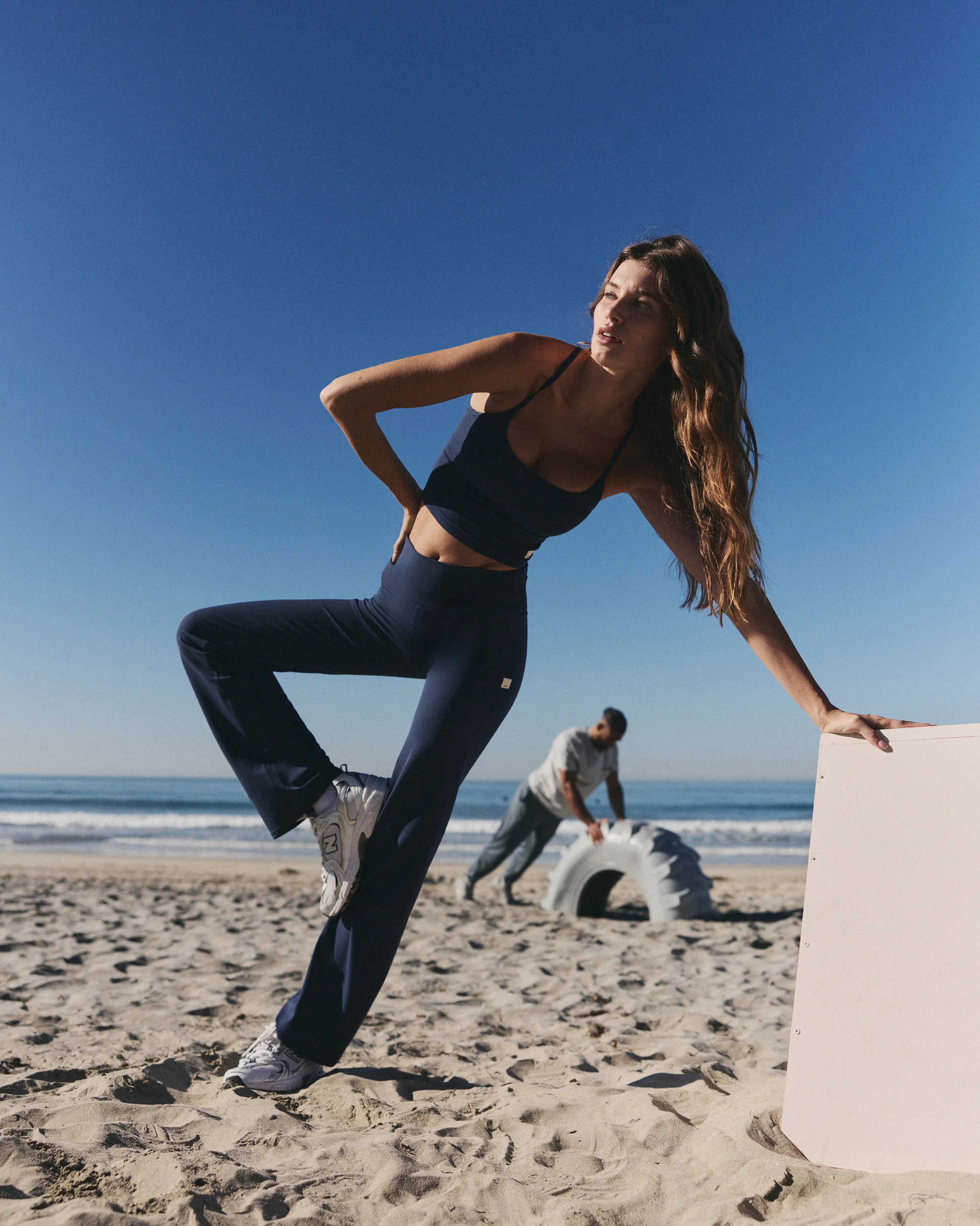 Vuori AllTheFeels™ Straight Leg – Women's Blue Coast Leggings – Vuori | Vuori Clothing (US & Canada)