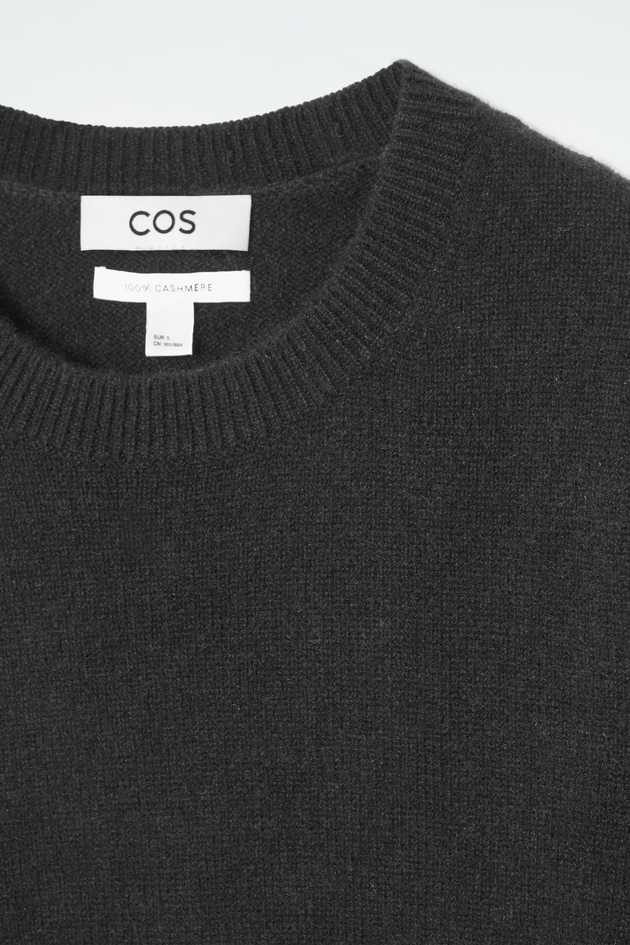 CASHMERE JUMPER - BLACK | COS | COS UK