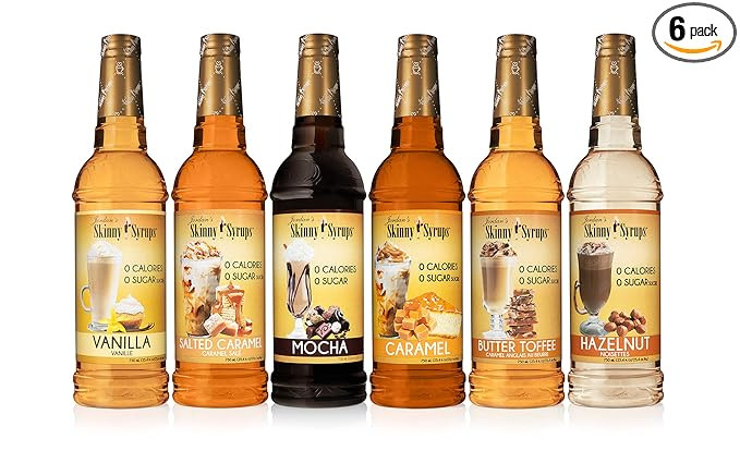 Jordan's Skinny Syrups | Classic Syrup Sampler| Healthy Flavors with 0 Calories, 0 Sugar, 0 Carbs... | Amazon (US)