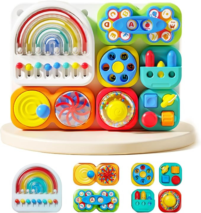 Busy Board 3.0 Detachable & Assemblable Toy for Toddlers 1+ | Amazon (US)