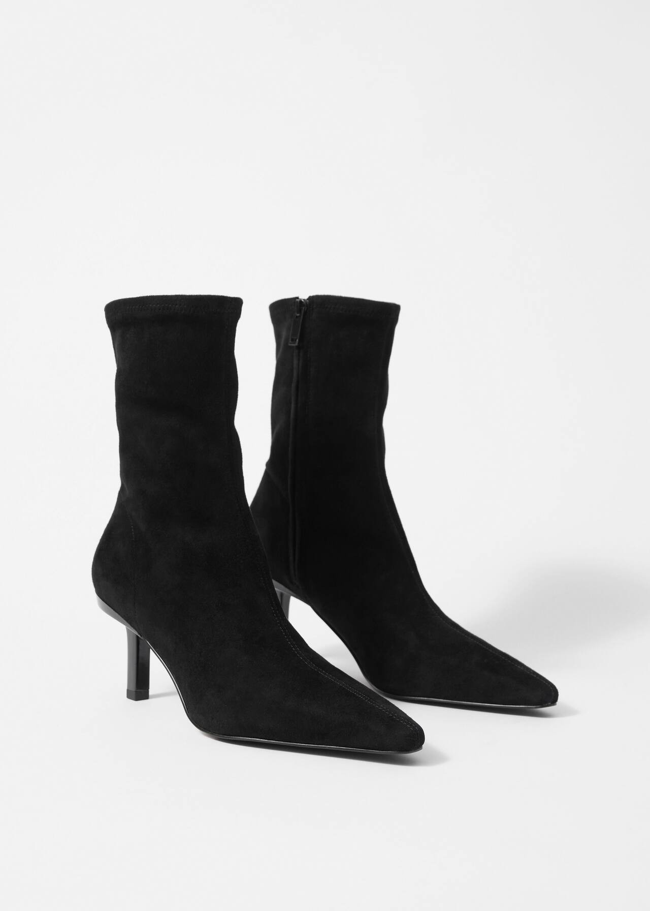 Stretch-Leather Ankle Boots | & Other Stories UK
