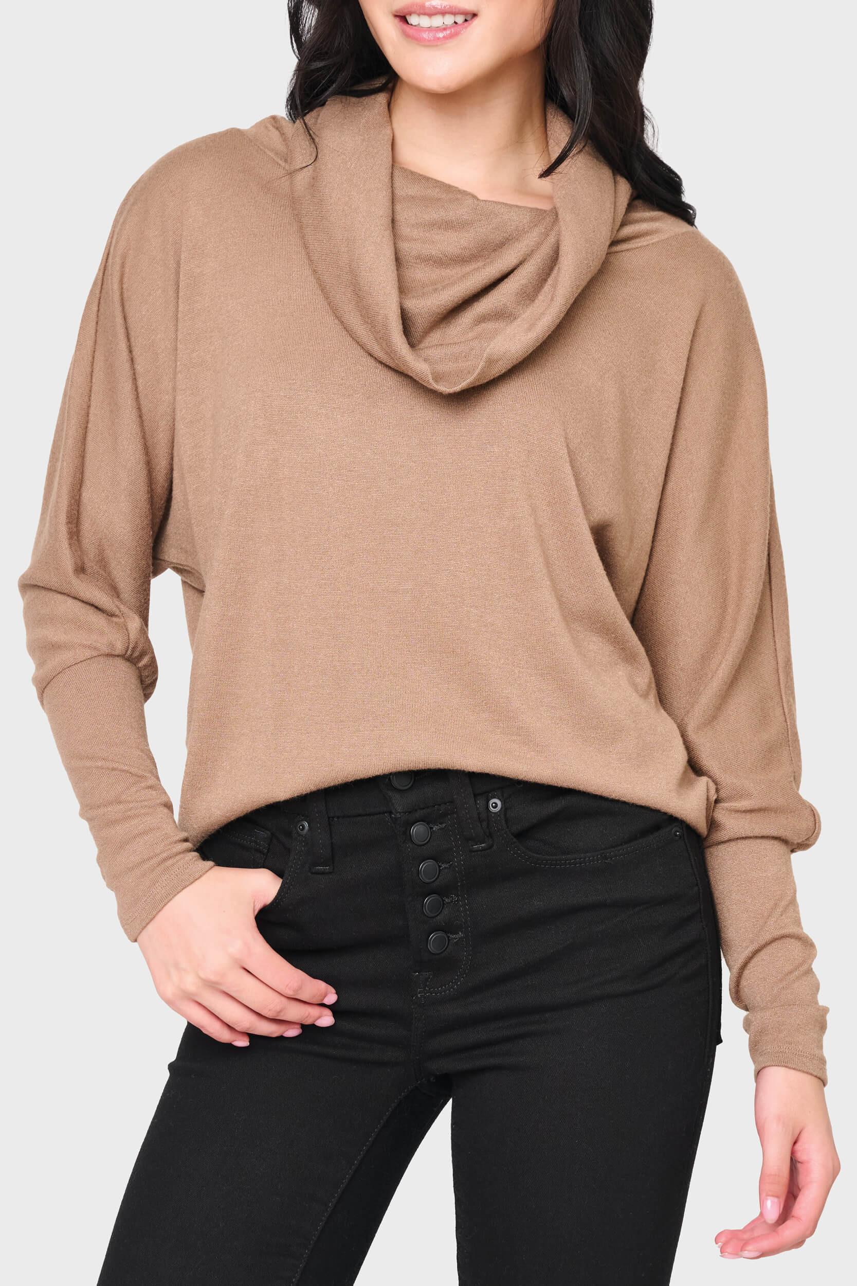 Cozy Up Luxe Cowl Neck Sweater | Soft Holiday Gifts | Gibson