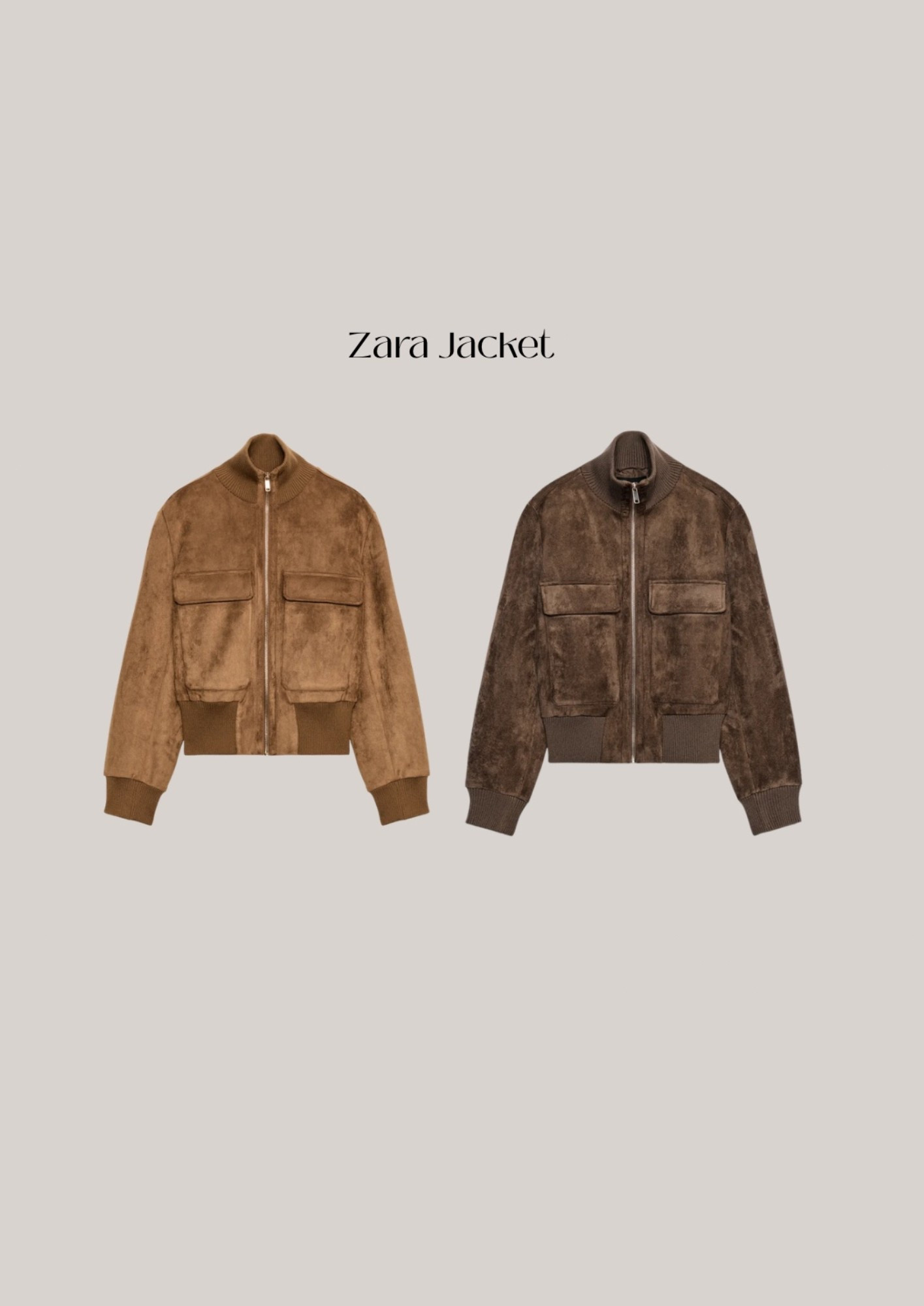 Zara suede bomber jackets

#LTKautumn #LTKuk #LTKFashionMonth