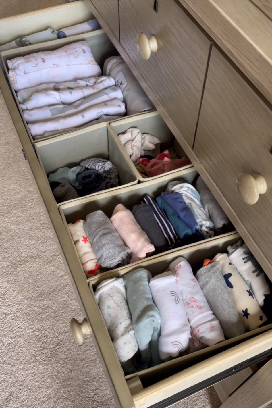 Drawer organizers! I love them for baby clothes 💕

#LTKbaby #LTKbump #LTKhome