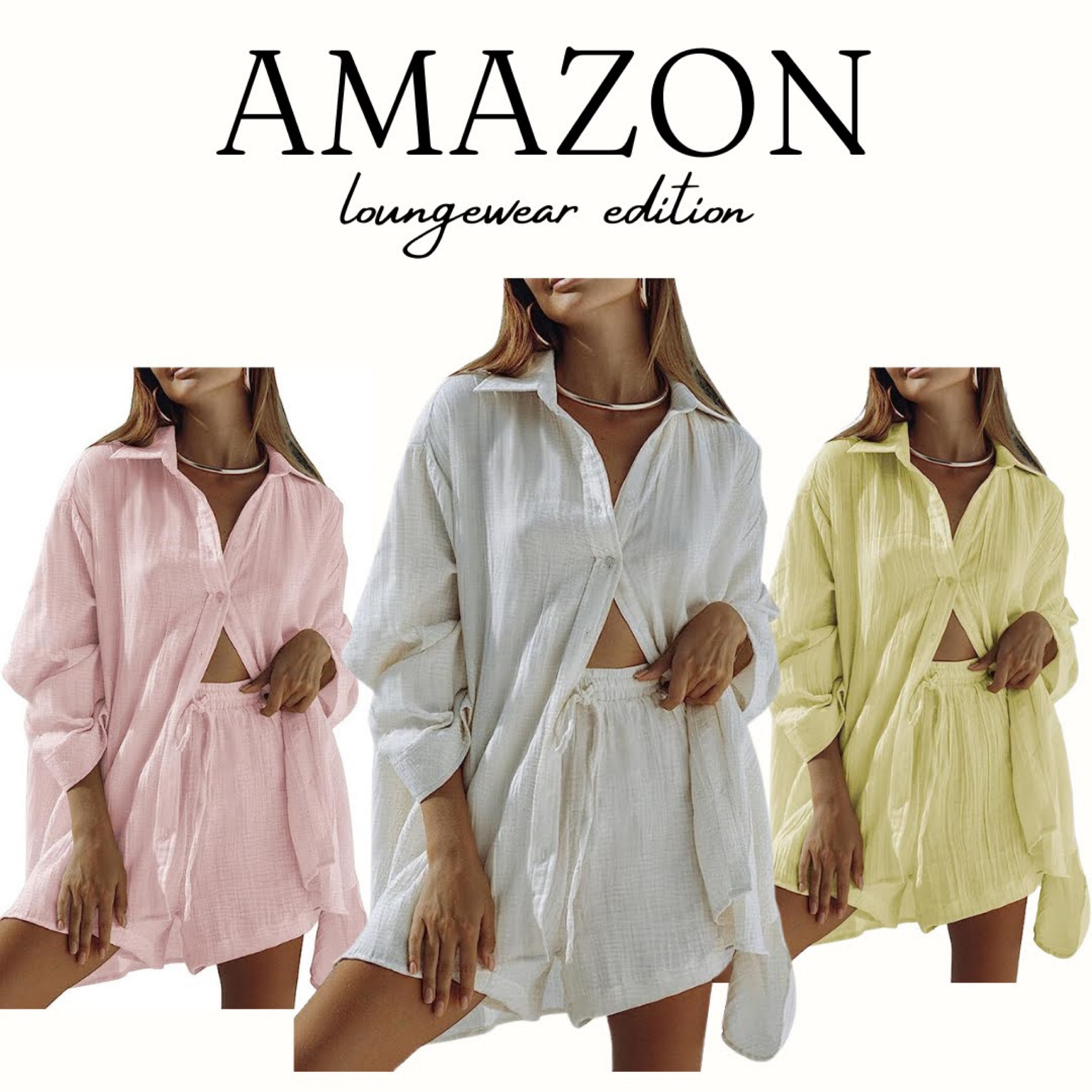 amazon lounge wear 

#LTKunder50 #LTKstyletip #LTKsalealert