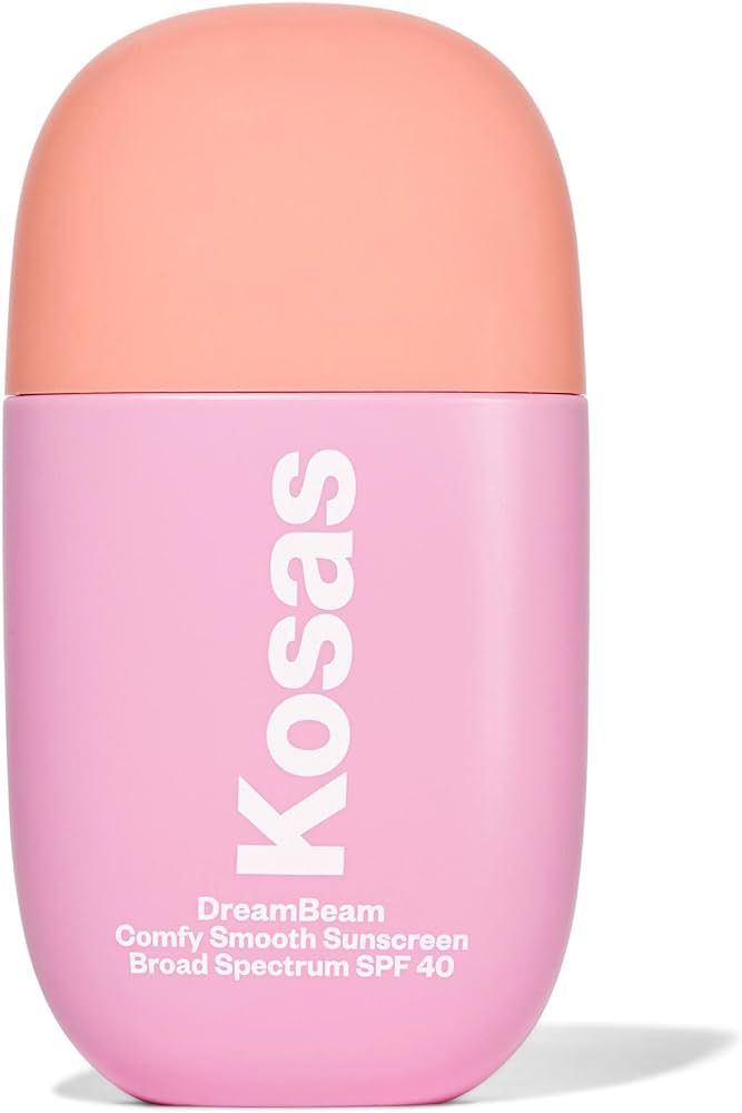 Amazon.com: Kosas DreamBeam Mineral Sunscreen SPF 40 - Smooth Liquid Sun Protection for Face - Li... | Amazon (US)