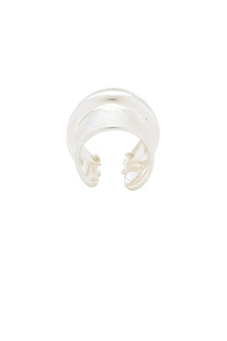 Cult Gaia Bambu Ring in Antique Silver from Revolve.com | Revolve Clothing (Global)