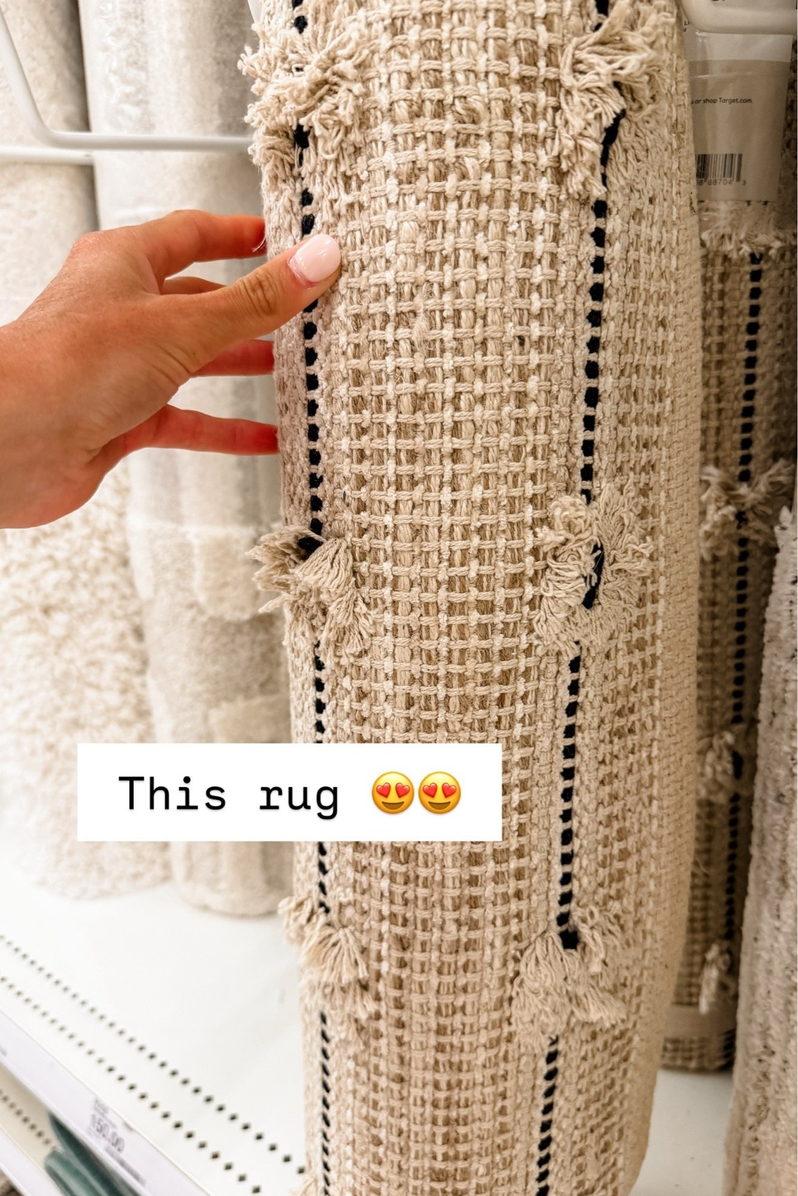 The detailing on this rug is perfect!

Loverly Grey, Target find, neutral rug, woven rug, jute rug

#LTKHome