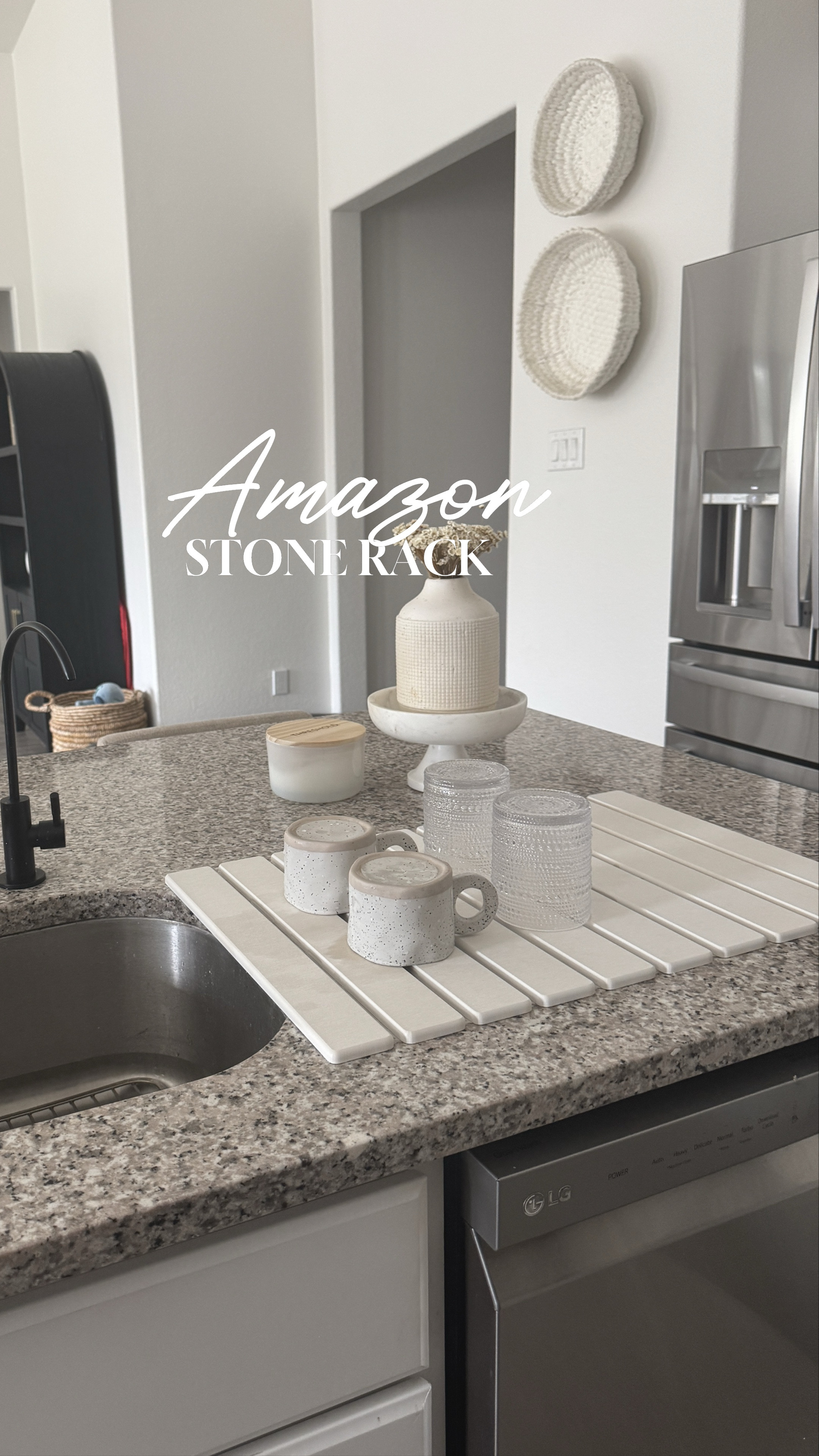 Stone drying rack! 

#LTKHome #LTKFamily #LTKFindsUnder50