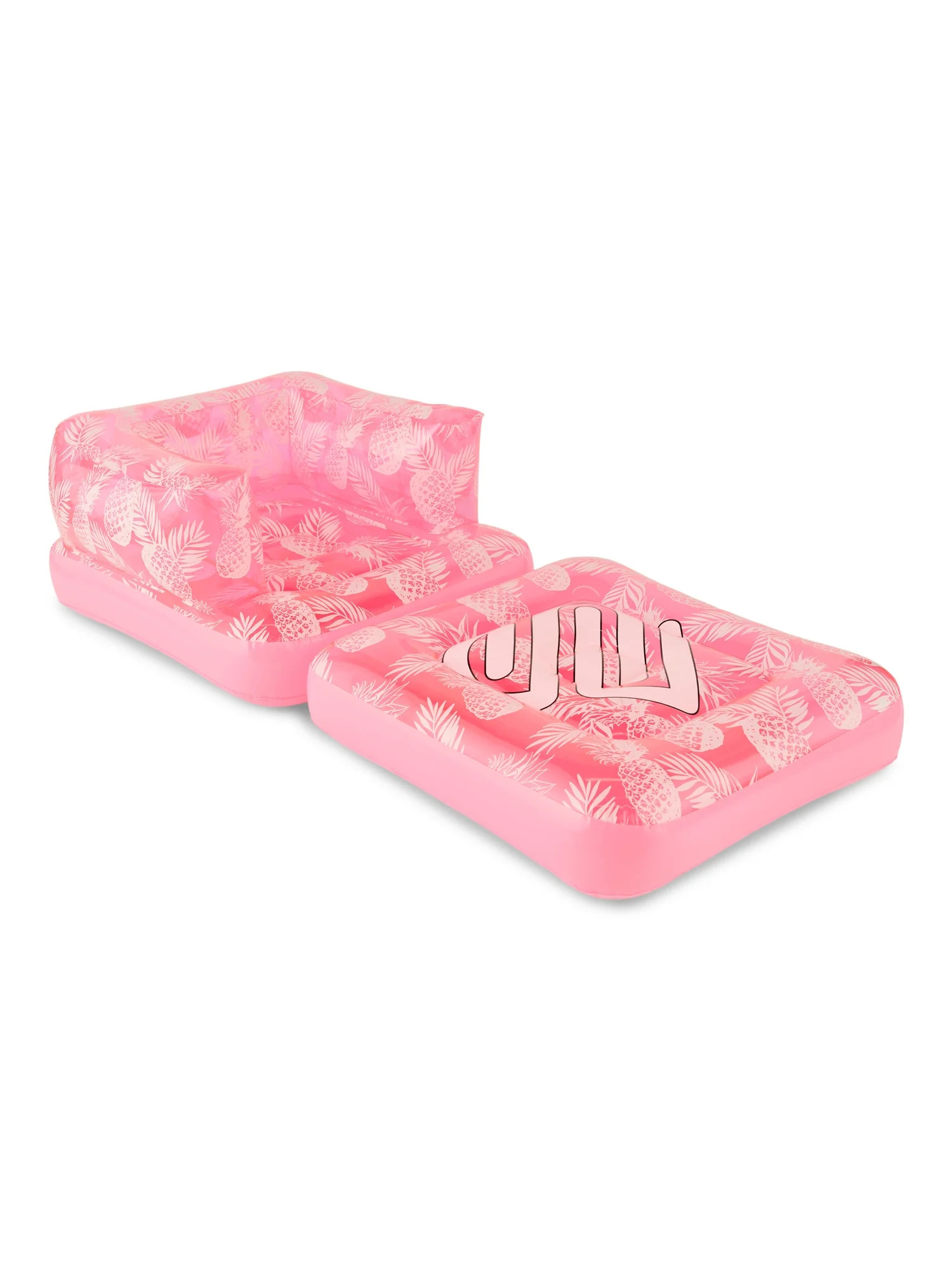 Justice 2-in-1 Foldable Pool Lounger - Lounger Float & Poolside Chair - Walmart.com | Walmart (US)