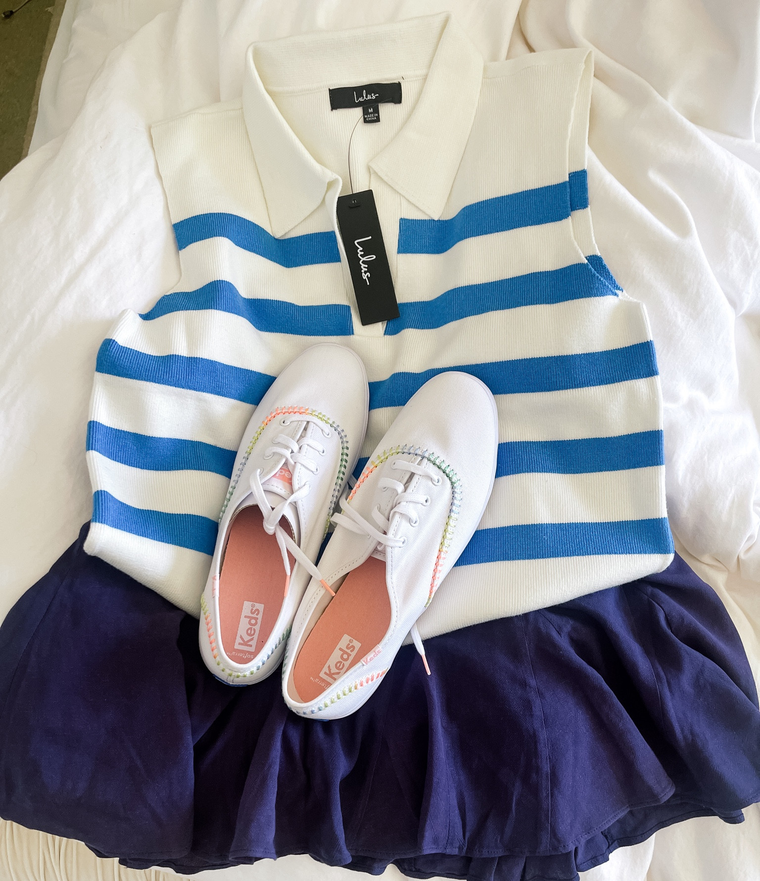 Just unboxed the cutest new tennis-core duds and I should NEVER play tennis but that doesn’t mean I can’t LOOK like I play tennis!🎾 

#LTKSeasonal #LTKStyleTip #LTKFindsUnder50