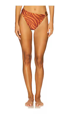 Vix Swimwear Misty Hot Pant Brazilian Bikini Bottom in Sundown from Revolve.com | Revolve Clothing (Global)