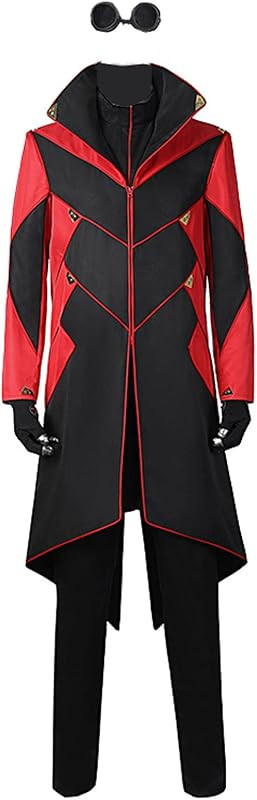 Villain Dr Eggman Cosplay Jacket Coat Pants Costume Men Ivo Robotnik Halloween Deluxe Outfits wit... | Amazon (US)