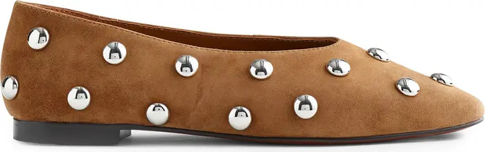 Madewell Mylie Stud Embellished Ballet Flat (Women) | Nordstrom | Nordstrom