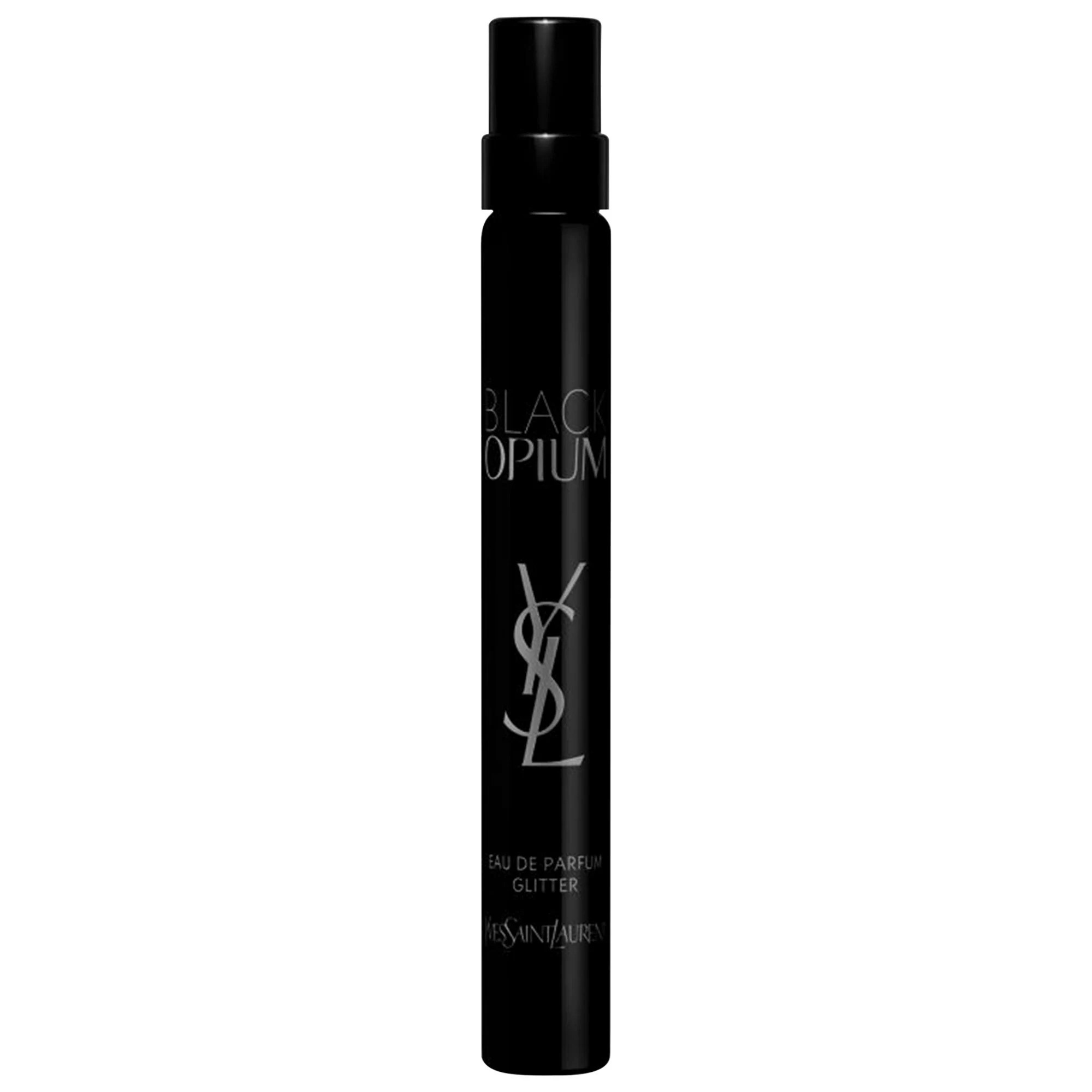 Yves Saint Laurent Black Opium Eau de Parfum Glitter Travel Spray with Marshmallow & Coffee 0.33 oz / 10 ml eau de parfum spray | Sephora (US)