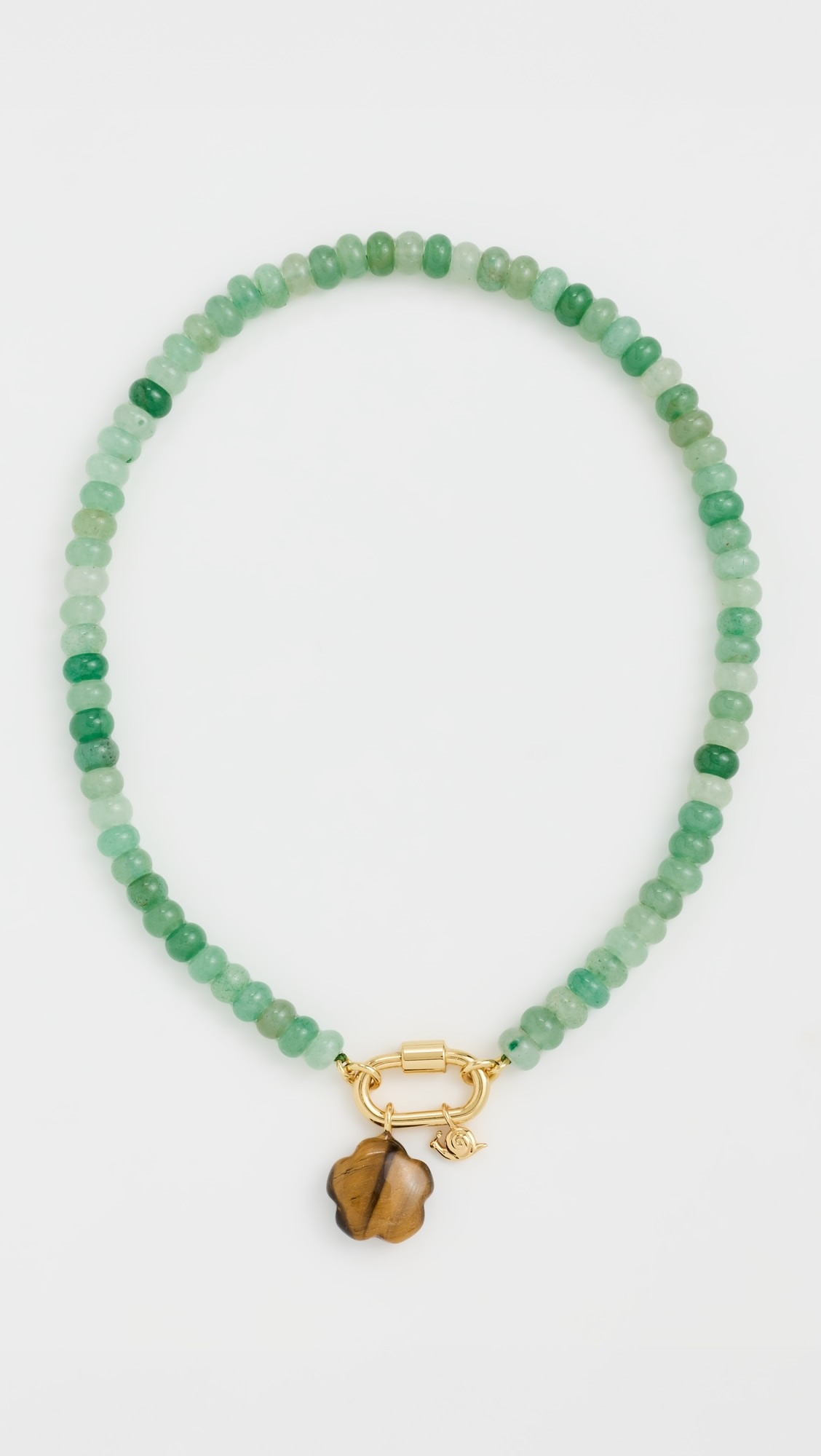 Beaded Snail Carabiner Necklace | Shopbop