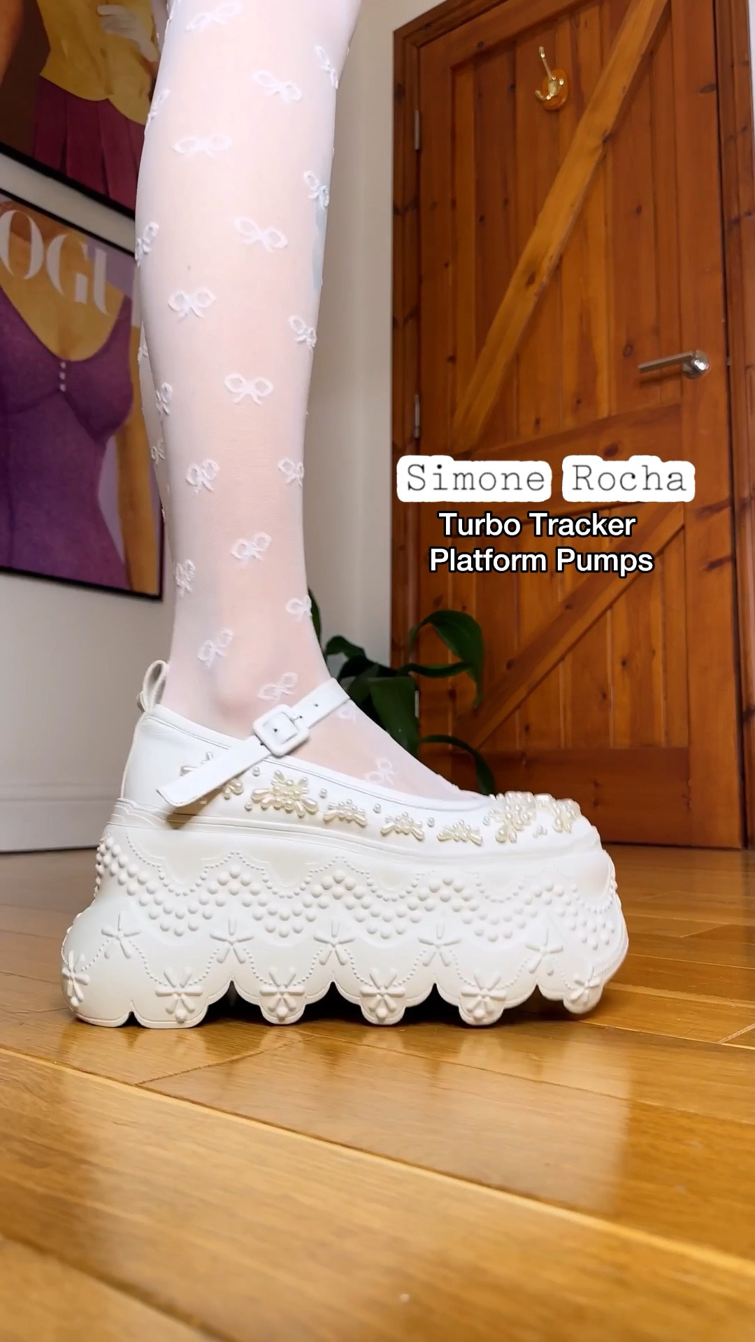 5 of my fav shoes atm! Versace Simone rocha ganni Russel & Bromley eytys