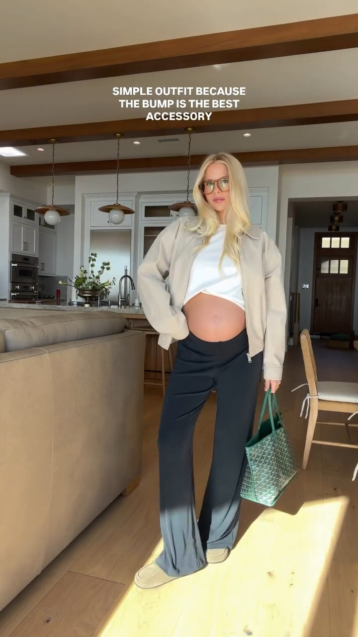 Wearing a small in tee, medium in jacket (marcona beige), medium in pants (sized up for pregnancy), shoes run tts! Code “KPGS20!” for discount on pointer ring. #kathleenpost

Comfy chic look, comfy casual outfit, errands outfit, spring transition, school drop off, school pickup, airport outfit, bump friendly, maternity look 



#LTKootd #LTKBump #LTKSeasonal