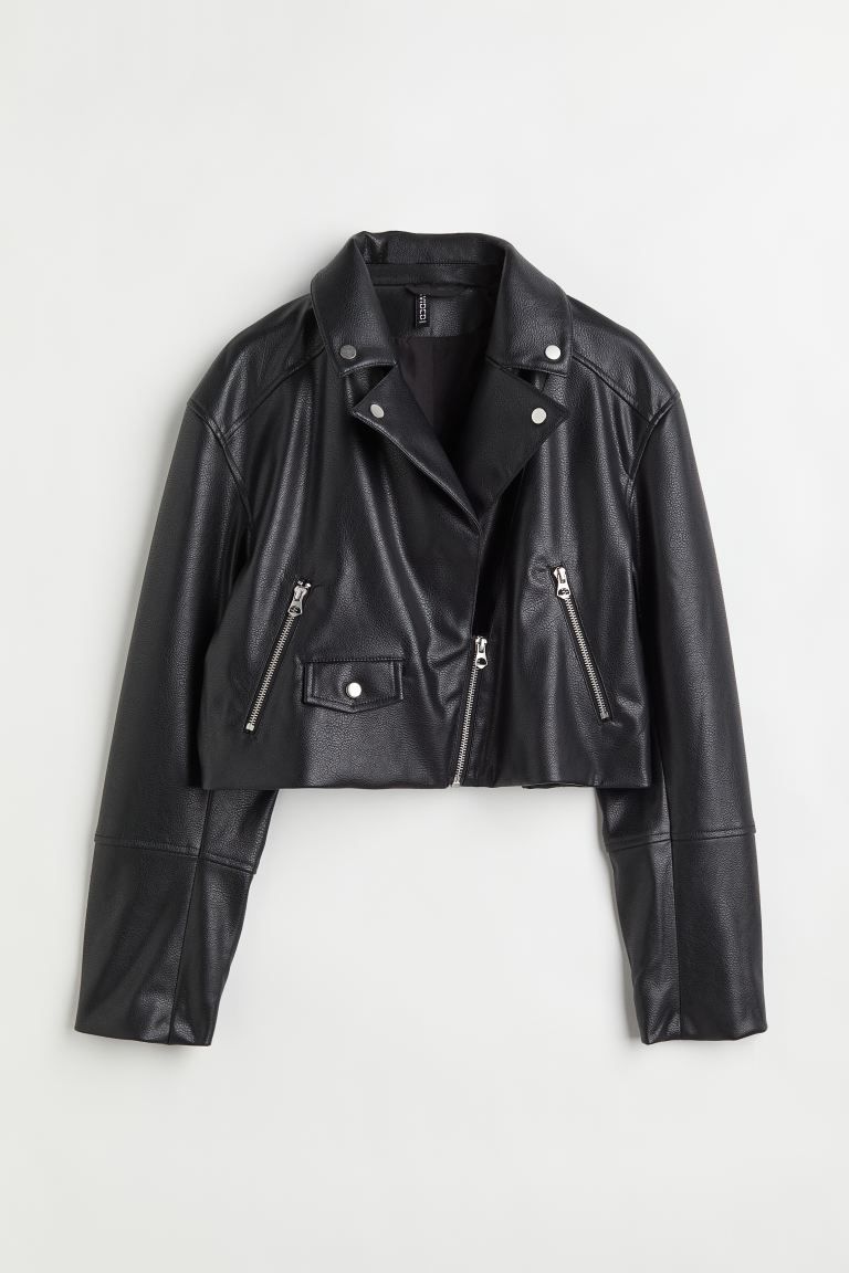 Crop Biker Jacket | H&M (US)