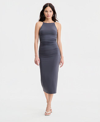 Women's Halter Bodycon Midi Dress, Macy's Exclusive | Macy's
