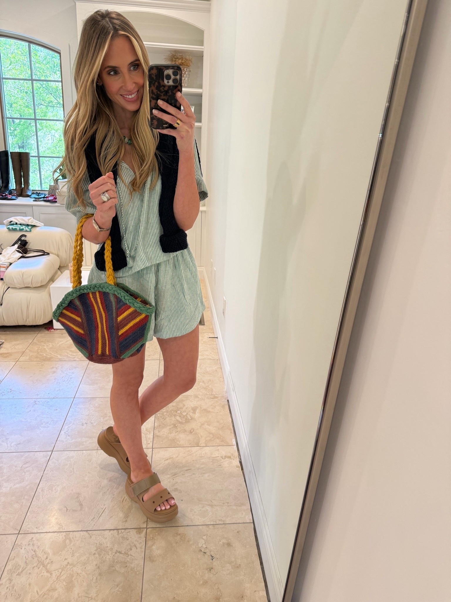 Em’s summer uniform!! 

@Target @Zara 
striped set, affordable fashion, women’s fashion, everyday style, summer style