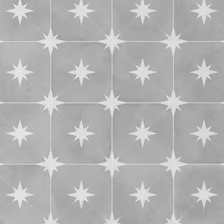 Ivy Hill Tile Polaris Gris 9 in. x 9 in. Matte Porcelain Floor and Wall Tile (10.76 sq. ft./Case)... | The Home Depot