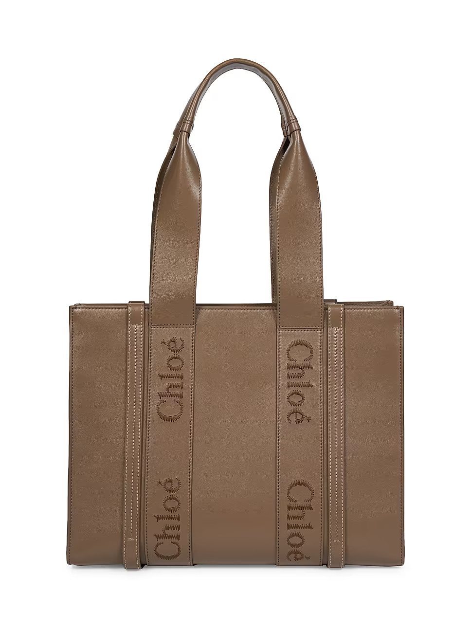 Woody Medium Leather Tote Bag | Saks Fifth Avenue