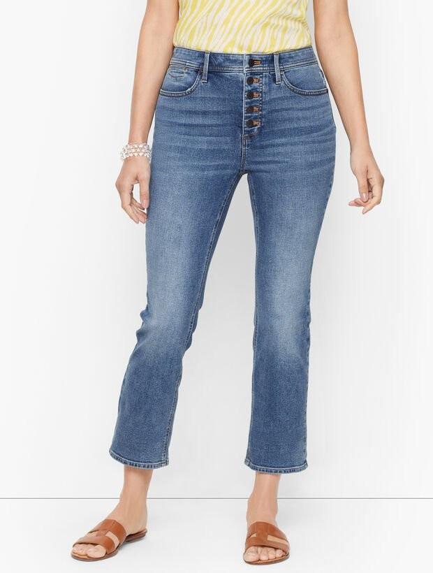Demi Boot Ankle Jeans - Skyline Wash | Talbots