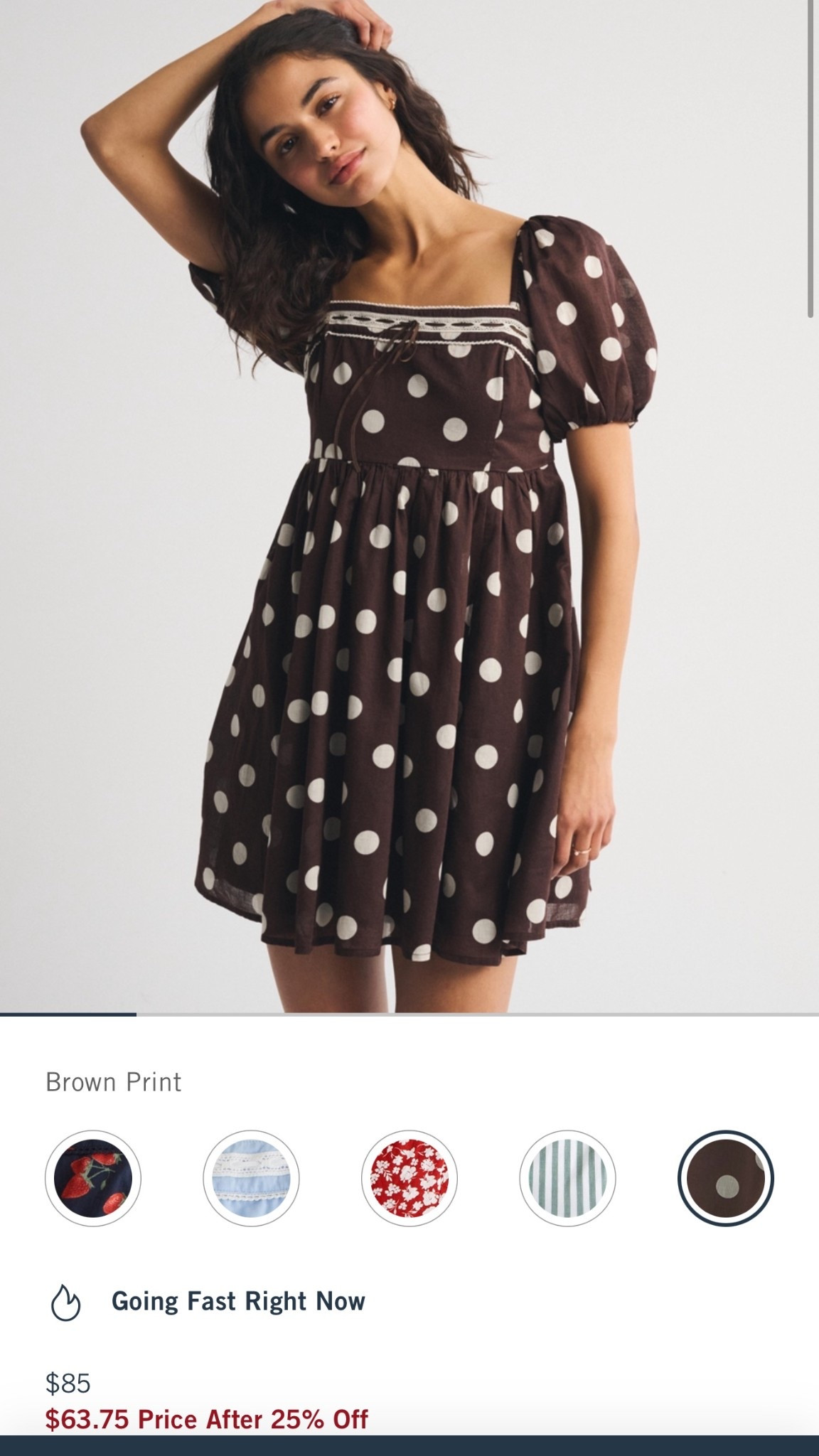 Cutest brown polka dot dress! 

Use code AFLTK for an extra 25% off! 

#LTKootd #LTKSeasonal #LTKSpringSale