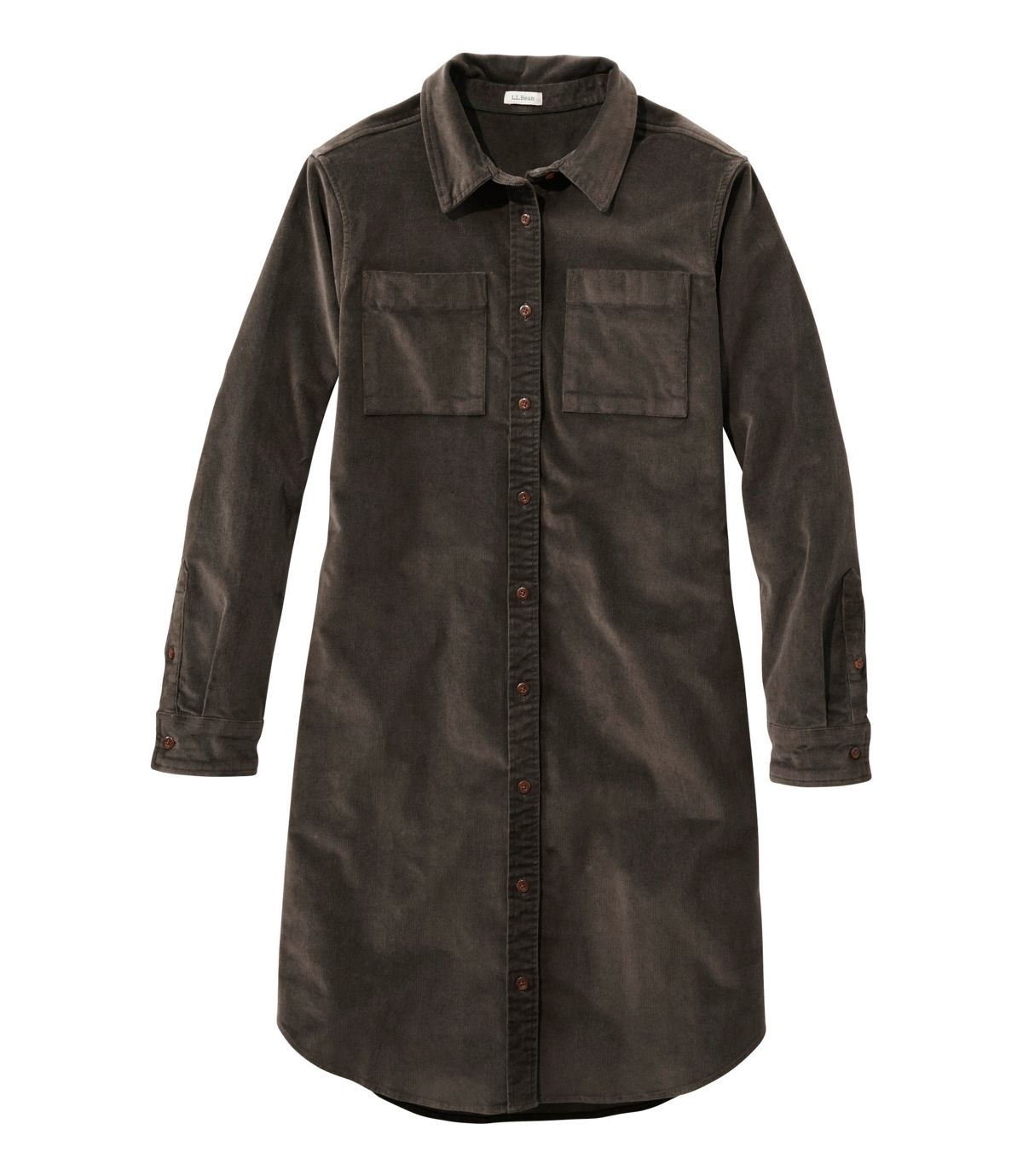 Women's L.L.Bean Heritage Corduroy Shirt Dress | L.L. Bean