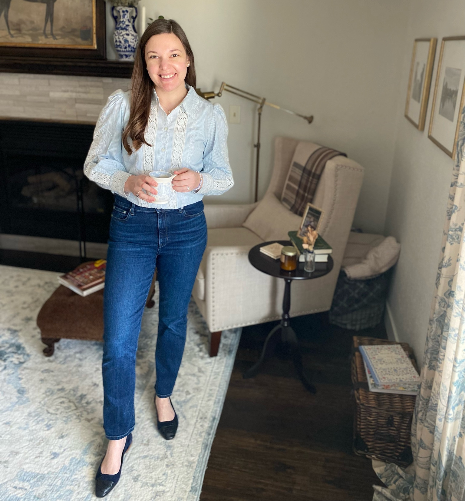 Loving this new blouse from Sezane. Such a fun spin on a classic button down 

#LTKStyleTip #LTKMidsize