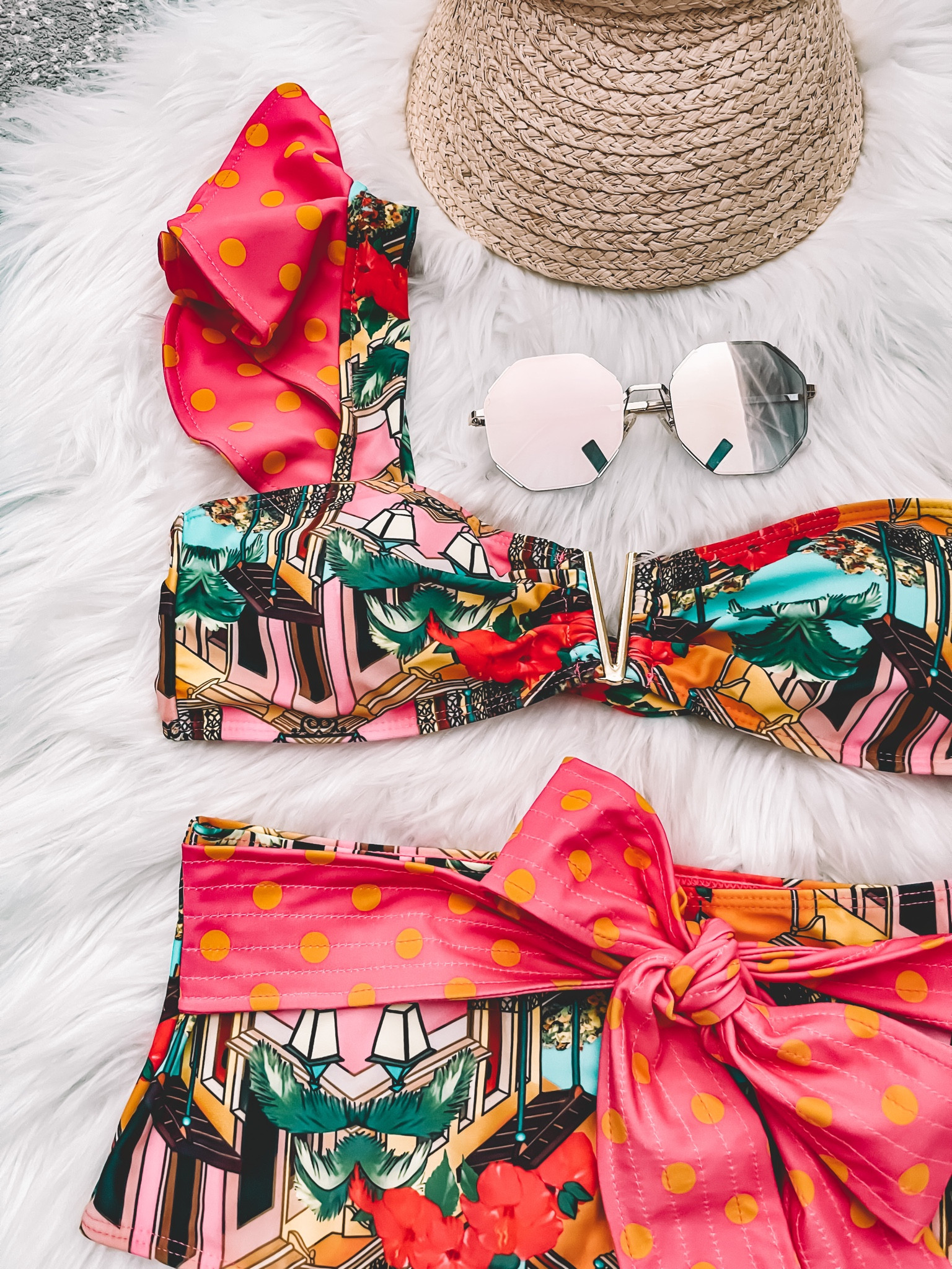 Colorful swimsuits and cover ups for summer.

www.livingbarelyblonde.com

#swimsuits #coverup #brightswimsuit #swimsuit #momswimsuit #highwaistedswimsuit #onepieceswimsuit #strawvisor #goldnecklace #sunglasses #beachwear #vacationwear #poolwear #kristahor #summerofdi #treasures #cmcovi #daniaus #sarahli #racheltim #barelyblonde #stylewithjen #affordablesunglasses #amazonfinds

#LTKSeasonal #LTKtravel #LTKswim