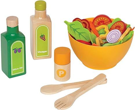 Award Winning Hape Garden Salad Wood Play Kitchen Play Set | Amazon (US)