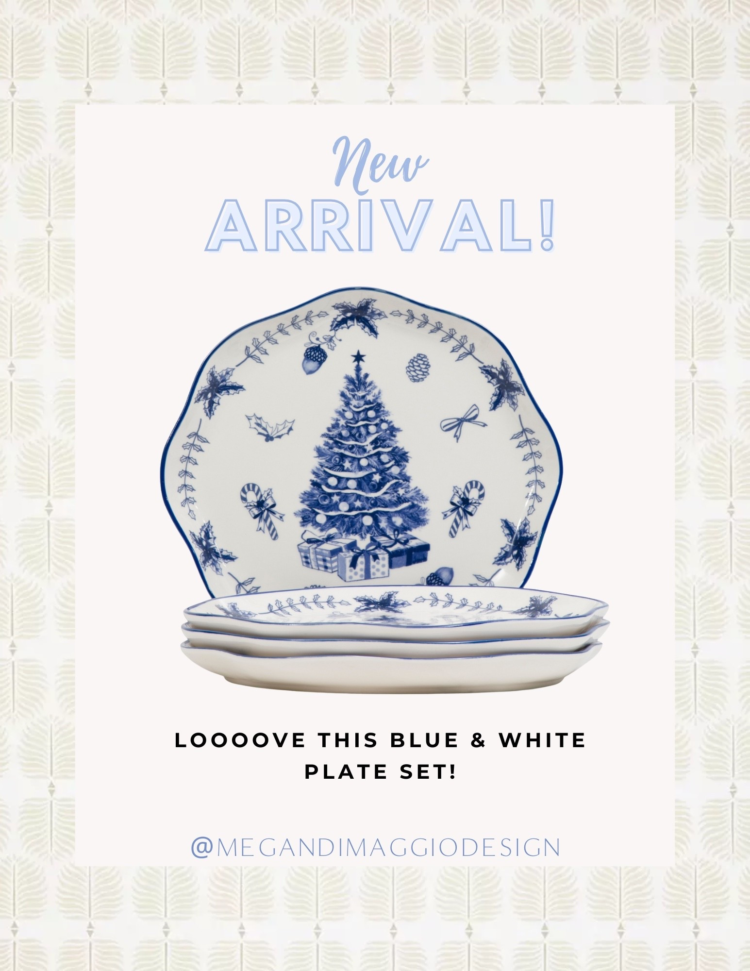 Love these new blue & white scalloped plates for Christmas!! 😍

#LTKSeasonal #LTKFindsUnder50 #LTKHome