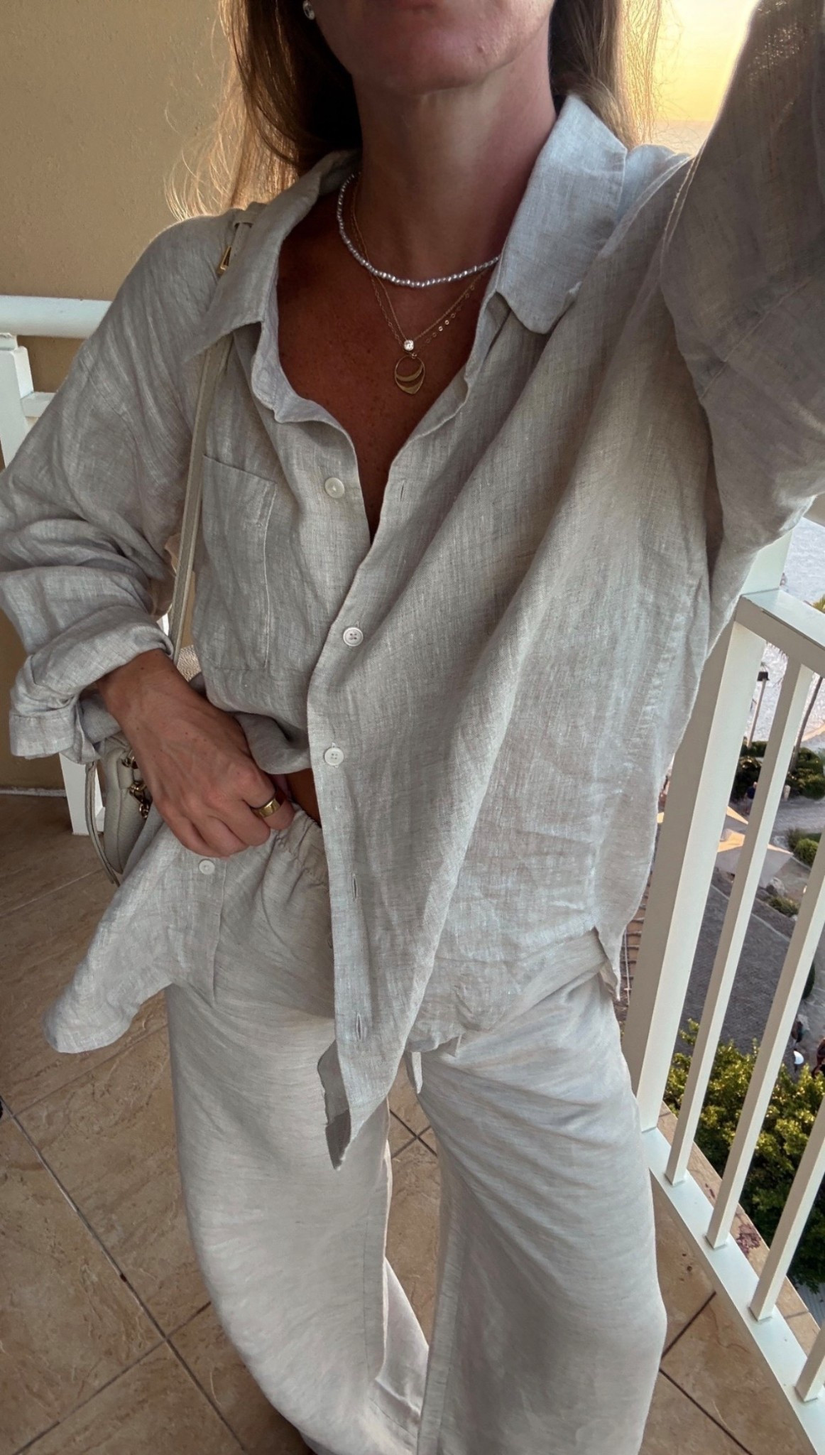 Linen set perfect for spring break
- elevated essentials to wear from beach to resort dinners! small in both pieces

Spring break outfits, linen pants, linen shirt, vacation looks

#LTKSeasonal #LTKootd #LTKTravel