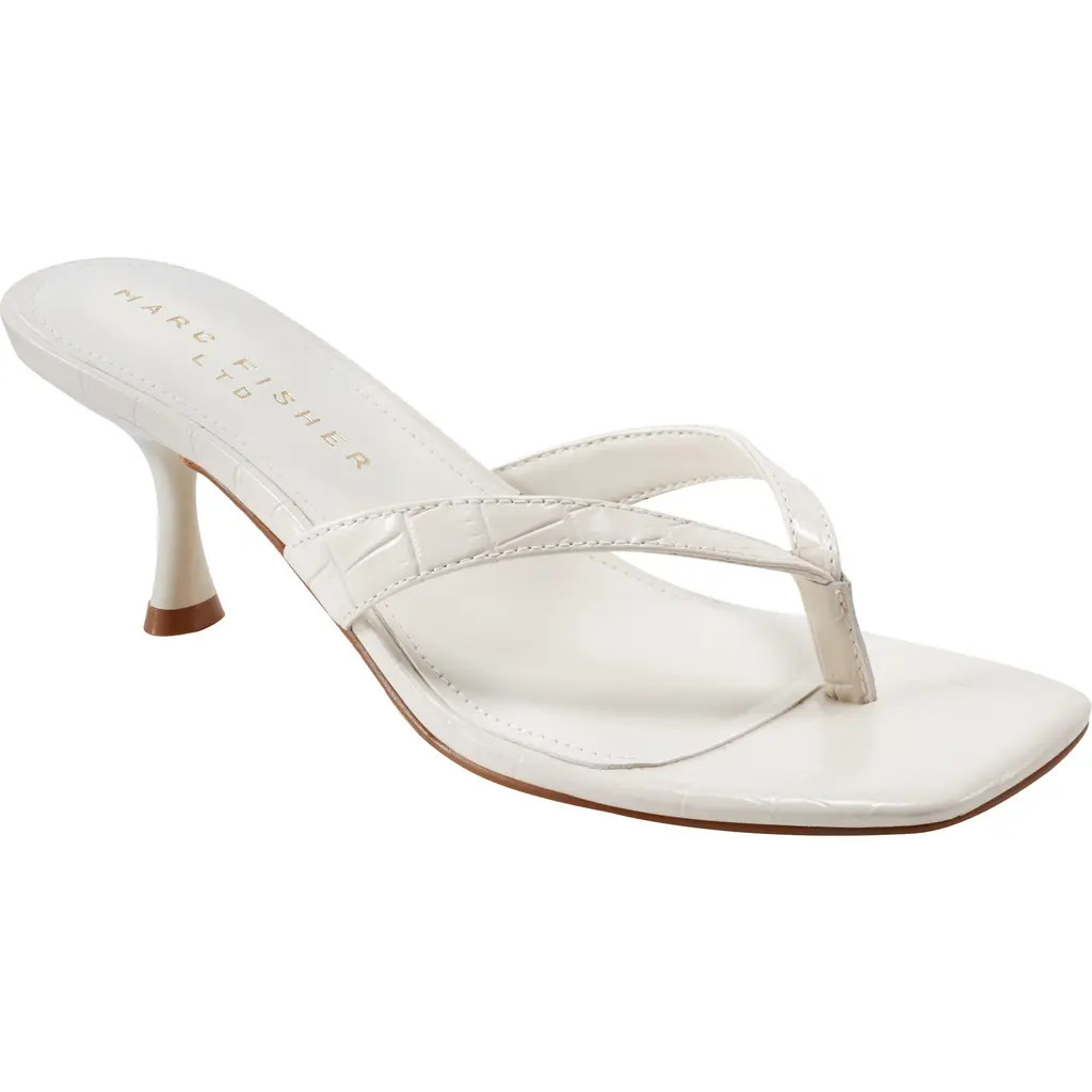 Marc Fisher LTD Amelea Flip Flop in Ivory at Nordstrom Rack, Size 7.5 | Nordstrom Rack