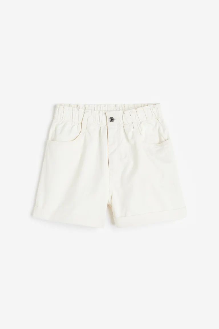 Shorts High Waist | H&M (UK, MY, IN, SG, PH, TW, HK)