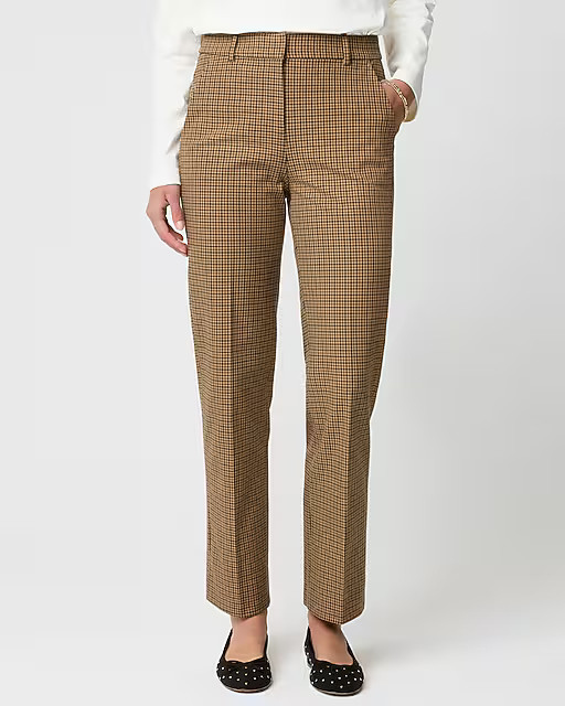 4.7Summary of 867 reviewsKallie plaid straight-leg pantComparable value:$128.00-$118.00Your price... | J.Crew Factory