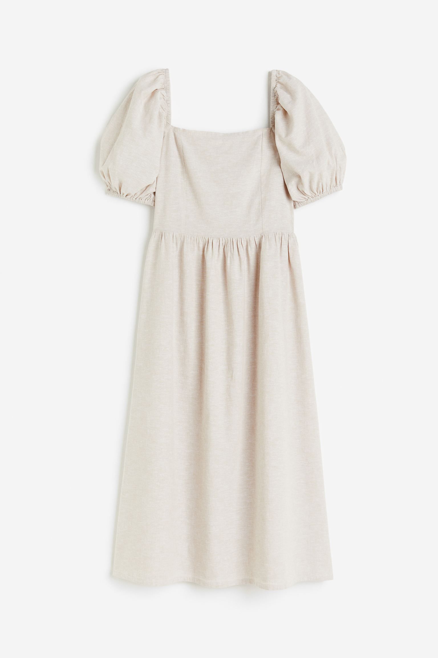 Linen-blend dress | H&M (UK, MY, IN, SG, PH, TW, HK)