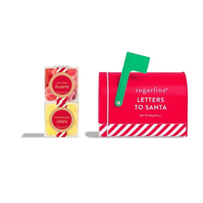 Sugarfina Letters to Santa Christmas Candy Mailbox - 5.8oz/2pc | Target