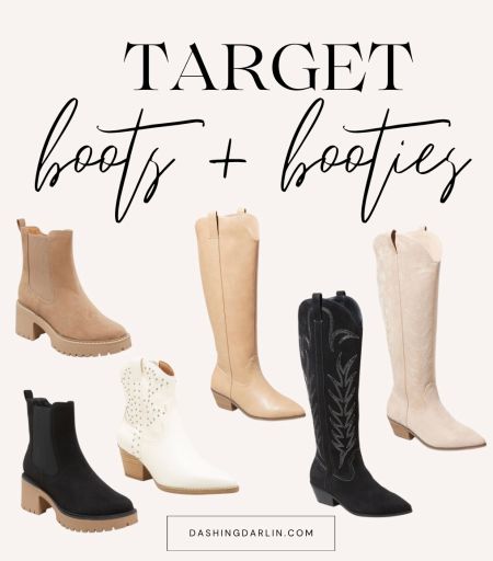 The newest and cutest boots and booties from target!! #target 

#LTKSeasonal #LTKstyletip #LTKFind