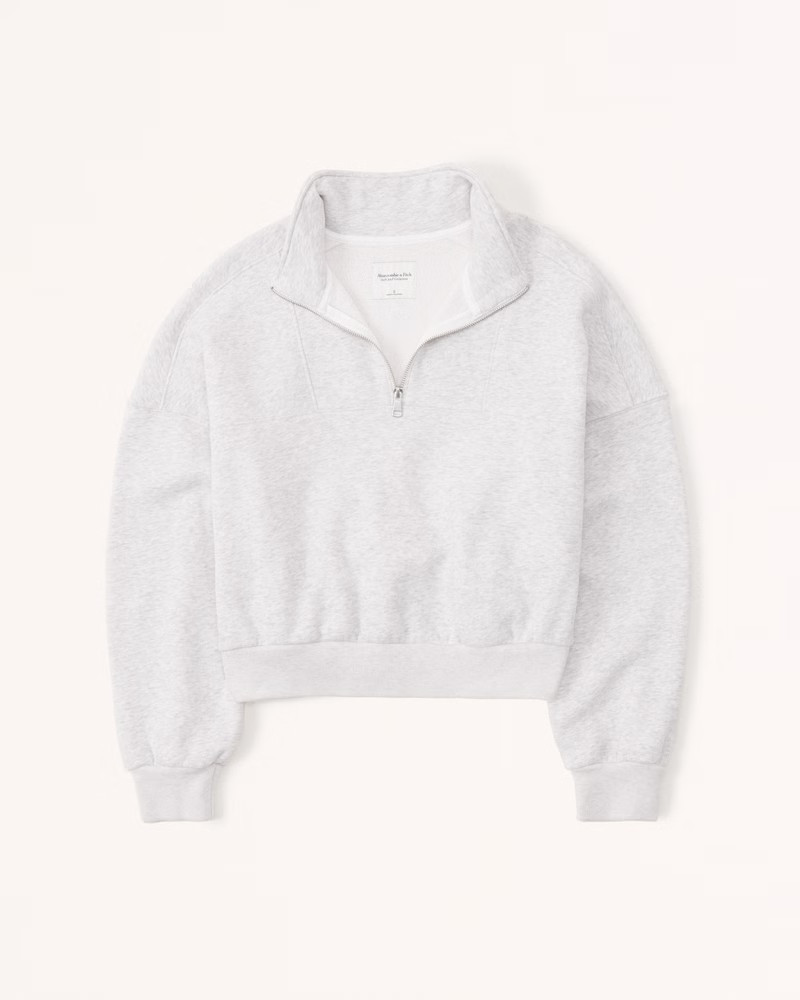 Essential SoftAF Max Mock Half-Zip | Abercrombie & Fitch (US)