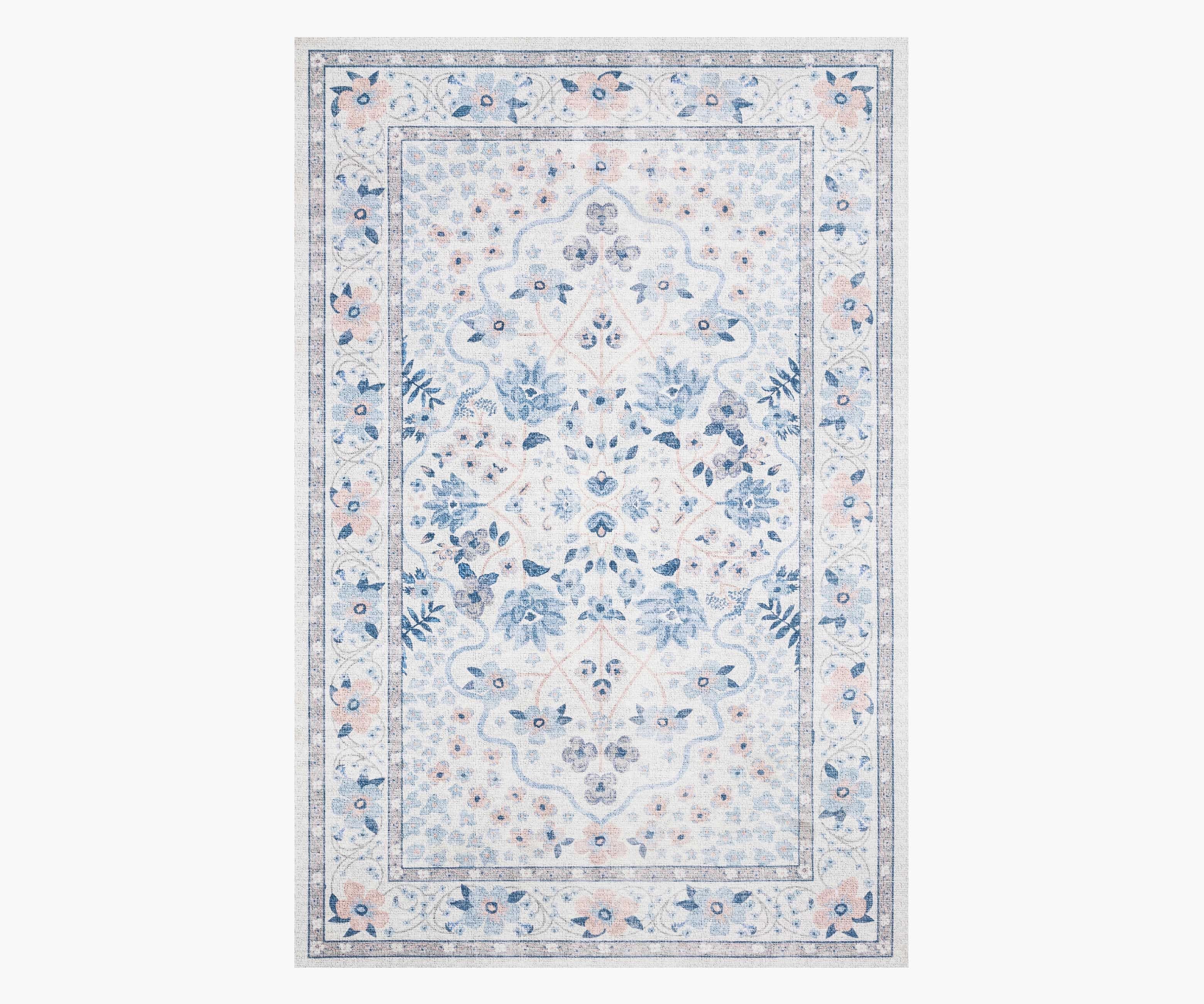 Meadow Snow Printed Rug | Rifle Paper Co.