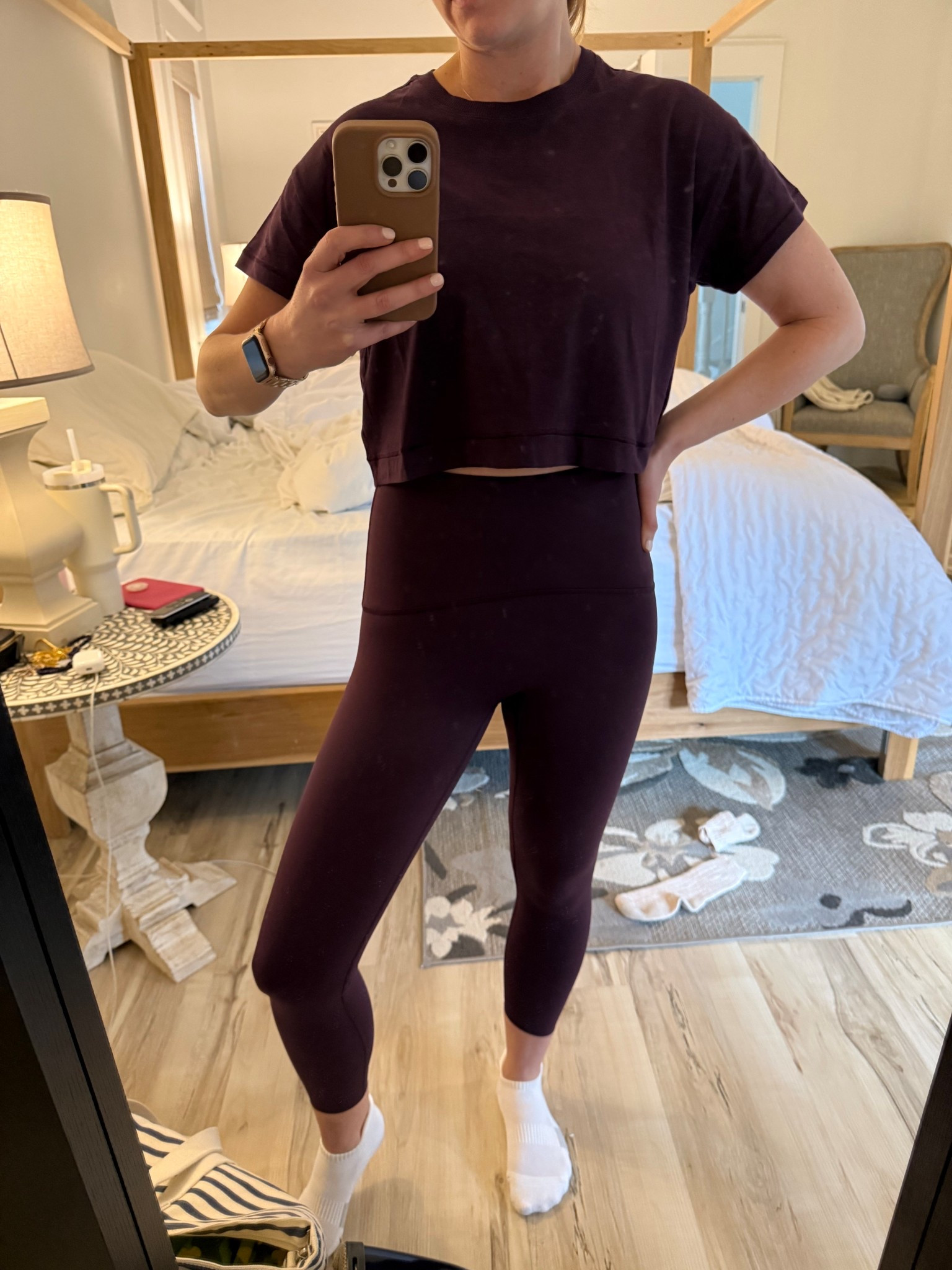 Top and bottom size small

@spanx

#LTKgrwm #LTKootd #LTKfitnessgoals