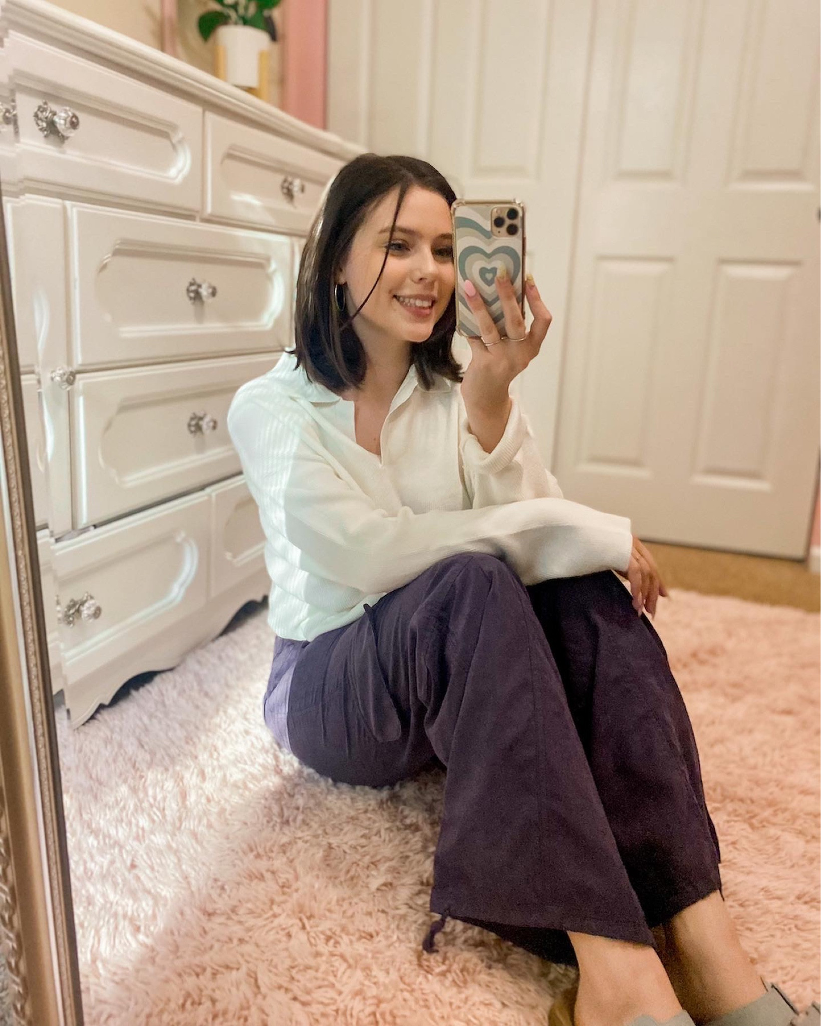 Fall outfit inspo! Sweater is from yesstyle (code for $$ off is KEIRA05), cargo pants are from wild fable target, and Birkenstock dupes are from target! Everything fits true to size!


#LTKSeasonal #LTKstyletip #LTKunder100