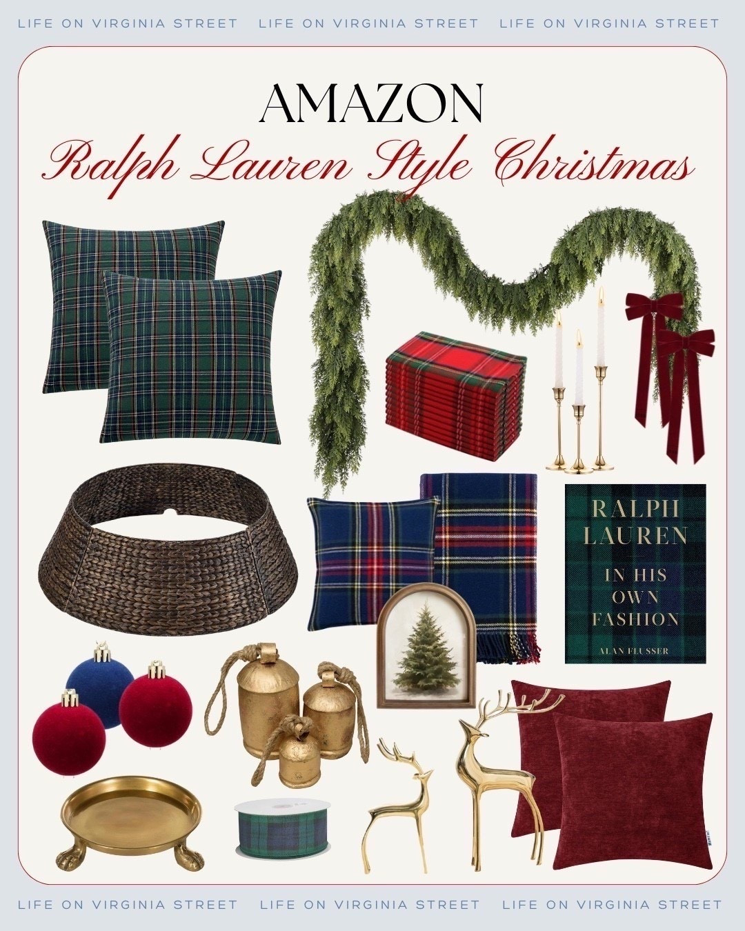 Amazon Ralph Lauren style Christmas 🙌🏻🙌🏻

Traditional Holiday decor, Christmas holiday decor 

#LTKHome #LTKHoliday #LTKFamily

#LTKHoliday #LTKHome #LTKCyberWeek

#LTKHoliday #LTKSeasonal #LTKHome