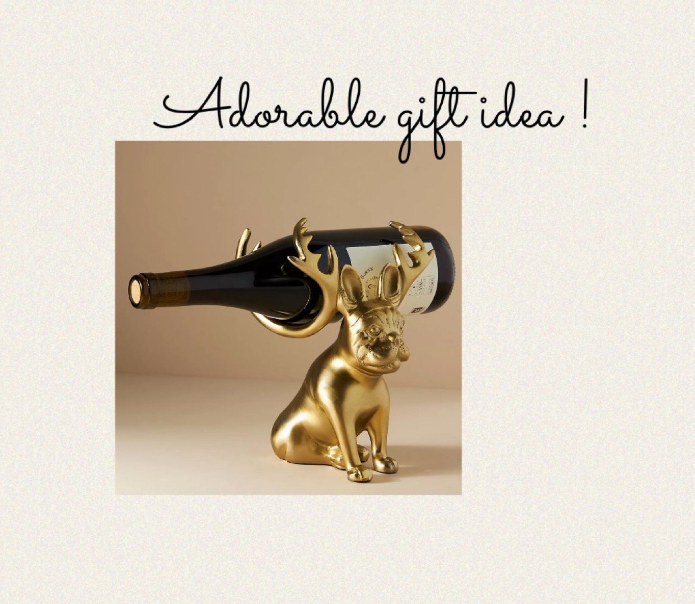 Wine holder 
Gift idea


#LTKsalealert #LTKHoliday #LTKhome